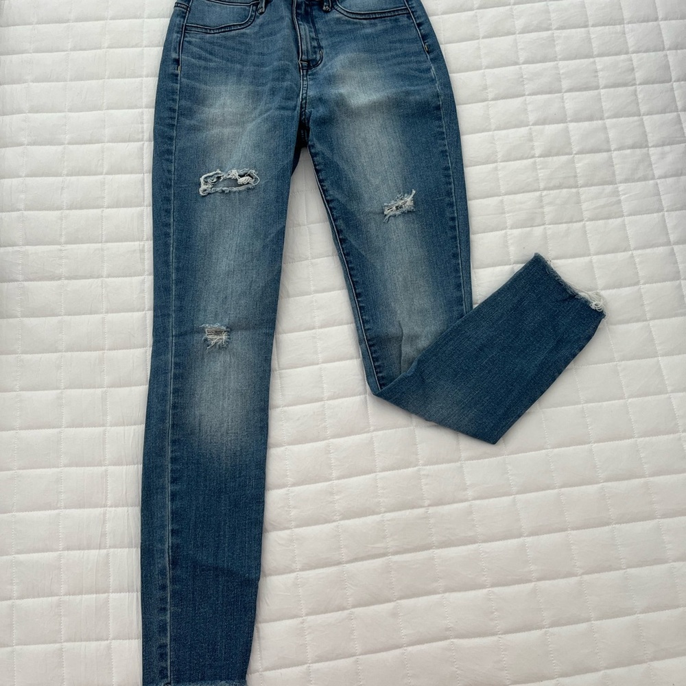 PacSun Los Angeles Power Super Stretch High-Rise Ankle Jegging Size 25 - Picture 3 of 7